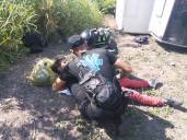 Herido hombre en vuelco de vehículo en la Autopista