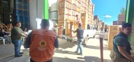 Continúa operativo de entrega de apoyos en Casas Grandes por parte de Protección Civil Estatal