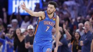 How Thunder’s Chet Holmgren immediately moved on from ring ceremony to torch Rockets
