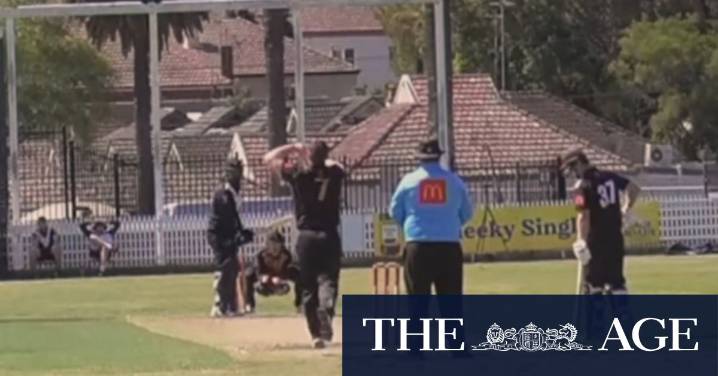 Grade cricketer blasts triple
