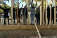 Walls go up on homes at former McKinley School site in South Peoria