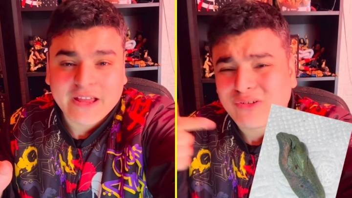 "Realmente asqueroso": Chileno encontró extraño y repugnante objeto dentro de una botella de bebida y compañía no le dio respuesta