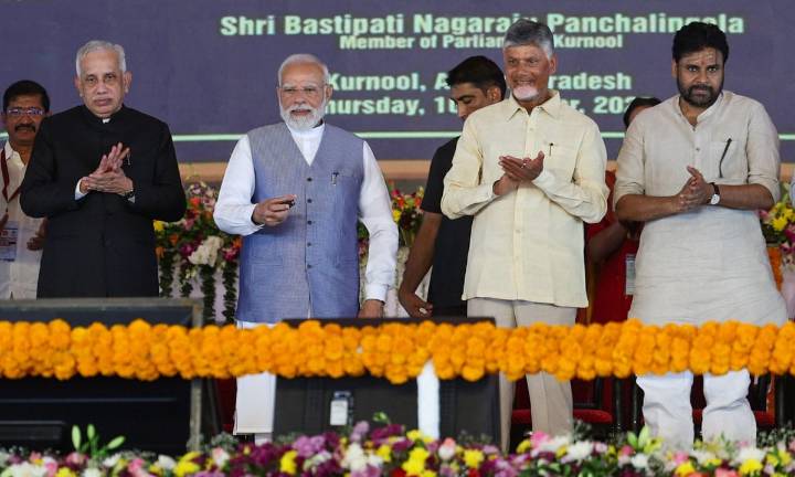 PM Modi Launches ₹13,430 Crore Projects in Andhra Pradesh, Backs Naidu