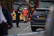 UK police respond to suspected stabbing, shoot suspect near synagogue