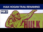 Part of Clearwater Trail dedicated to Hulk Hogan