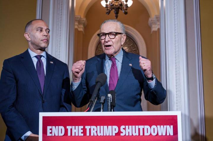 Democrats say Trump needs to be involved in shutdown talks