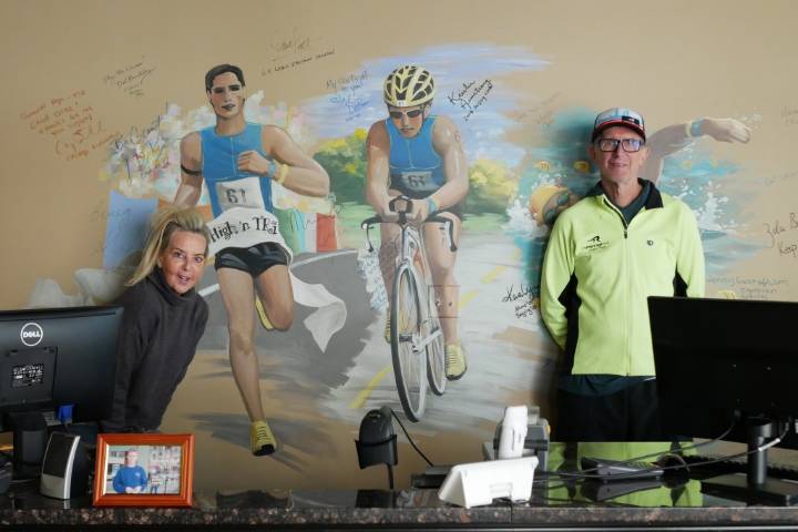 Owners of Arlington Heights running shoe store reaching finish