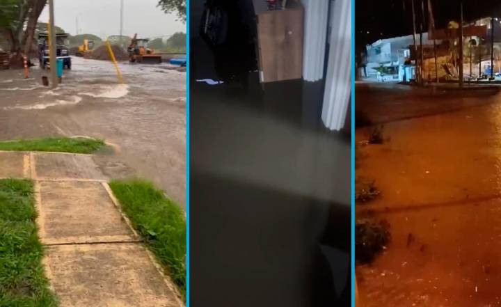 Fuertes lluvias causan emergencias en Buga y Sevilla, Valle del Cauca
