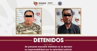 Detienen a dos sujetos con órdenes de aprehensión activas