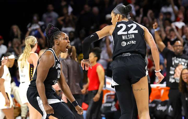 Aces beat Fever 107-98 in OT of Game 5 of semis, advance to WNBA Finals
