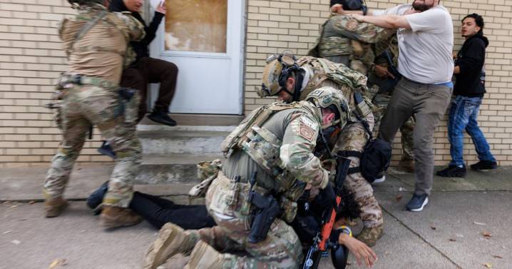 Official defends use of tear gas in Chicago and says agents on immigration sweeps have cameras