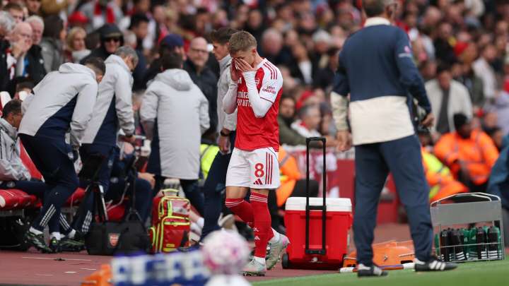 Martin Odegaard injury news: Latest updates as Arsenal captain forced off yet again