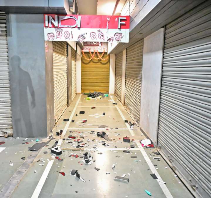 Curfew remains in force in Cuttack after Sunday violence