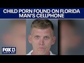 Man faces sexual battery, child porn charges