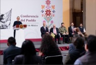 Se destina toda la fuerza del Estado Mexicano para garantizar el apoyo a la población afectada por las lluvias: presidenta Claudia Sheinbaum.
