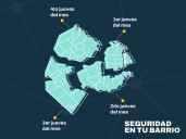 Seguridad en tu barrio: la Ciudad renueva la convocatoria a vecinos con encuentros semanales