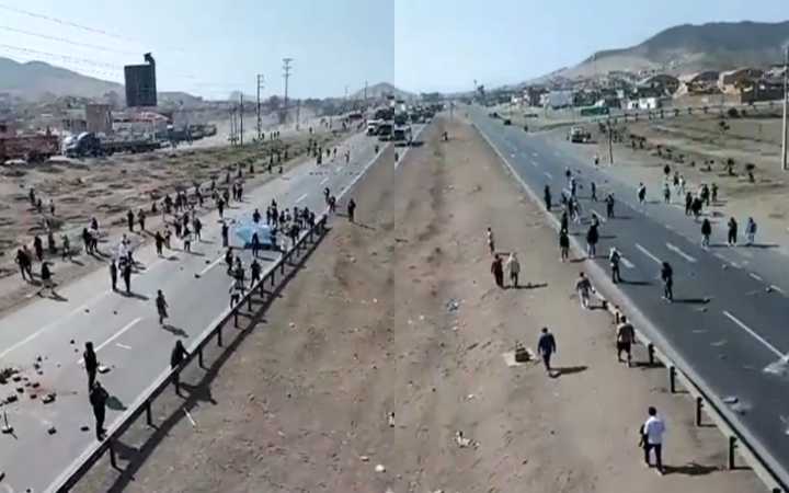 Pescadores bloquean la Panamericana Sur en Pucusana: ¿Qué originó la protesta?