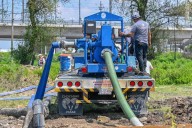 Calles secas en Neza; el Gobierno del Estado de México avanza en limpieza y desinfección