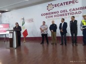 ECATEPEC LOGRA REDUCCIÓN HISTÓRICA DE DELITOS; SÓLO QUEDAN 5 BANDAS CRIMINALES DE 51