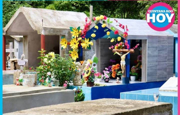 Cementerios listos para Janal Pixán en Puerto Morelos