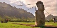 Descifraron uno de los grandes enigmas de la Isla de Pascua: cómo se trasladaron las estatuas moáis