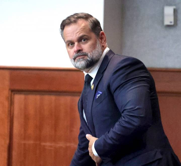 GOP Speaker shrugs off Cory Mills' restraining order