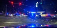 Police presence at gas station on Fenner Street in Alexandria