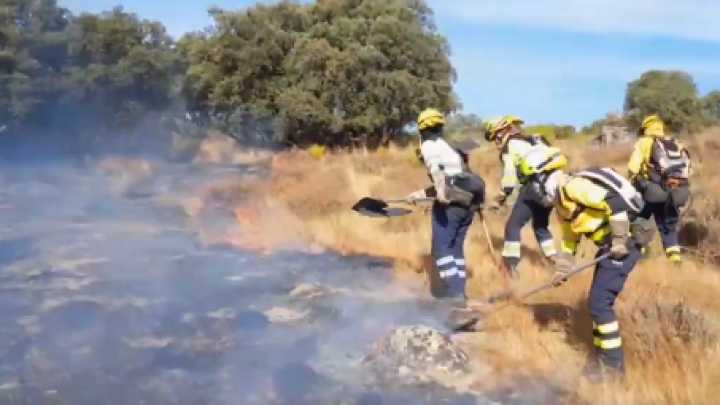 El incendio de Almorox afecta a 500 hectáreas; ha bajado a nivel 0