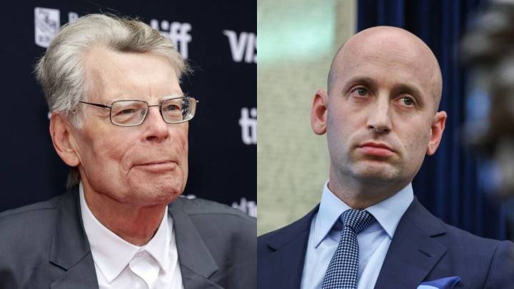 Stephen King has a blunt response to Stephen Miller's 'leftwing terrorism' post