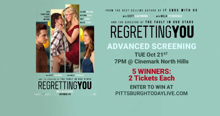 Paramount "Regretting You" Ticket Giveaway