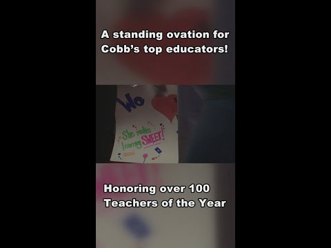 Cobb County Honors Top Educators at 2025 Teacher of the Year Pep Rally