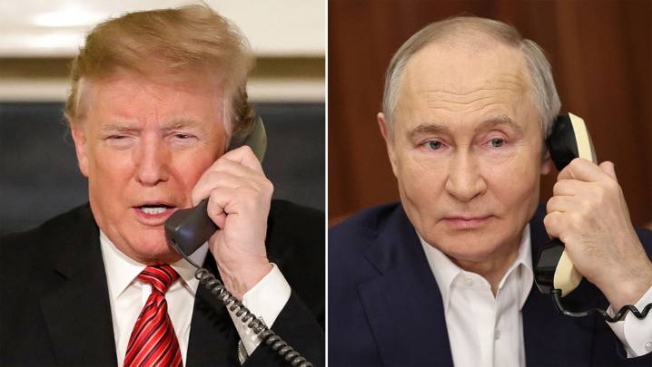 Rusia califica de positiva y productiva la charla entre Putin y Trump