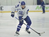 Maple Leafs rookie Easton Cowan playing his 'best hockey' as regular season looms