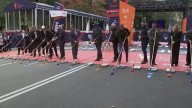 2025 TCS NYC Marathon: Iconic blue line painted in Central Park ahead of race day