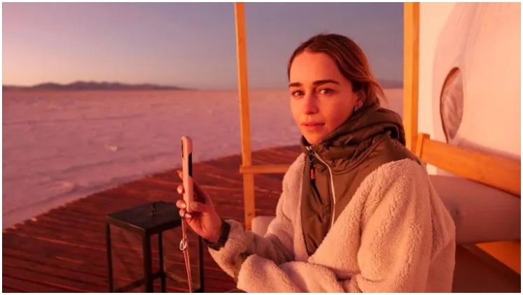 La reina de dragones, Emilia Clarke, conoció las Cataratas del Iguazú y quedó fascinada
