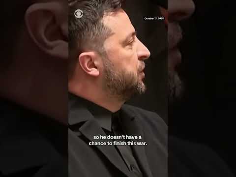 Zelenskyy says he hopes Trump can help end the war with Russia #shorts