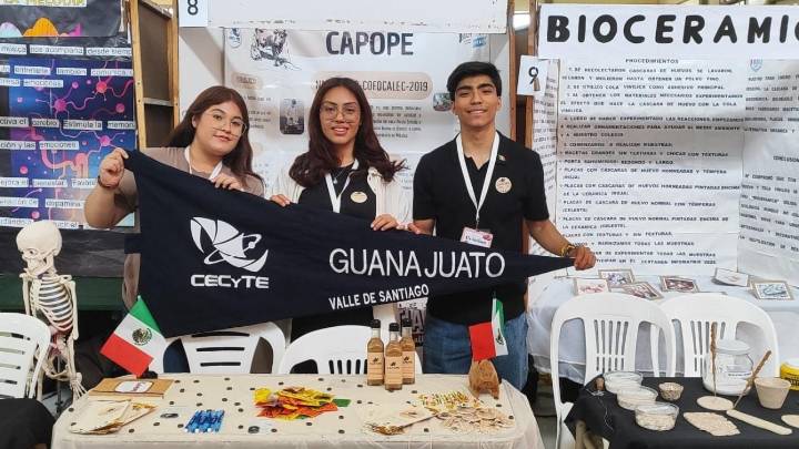 CECyTEG Valle de Santiago gana tercer lugar en Argentina con “CAPOPE”, rompope sin azúcar ni lactosa