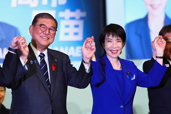 Japan's first female governing-party leader is an ultra