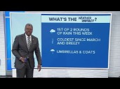 Morning Forecast for Monday, October 27th.
