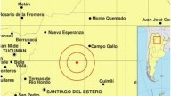 Santiago del Estero: un sismo de magnitud 5,8 se registró en la zona central