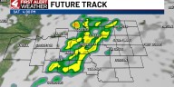 Theres a chance of light rain Saturday afternoon