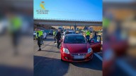 Detenidos en Salamanca dos hombres que huían en un coche robado desde Plasencia
