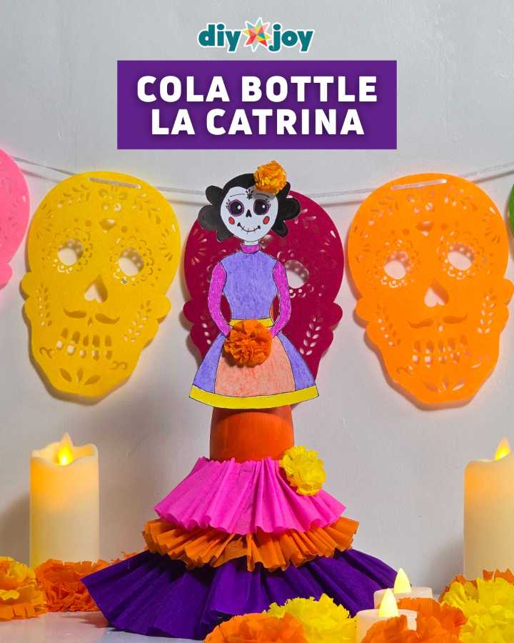DIY La Catrina Using a Coca