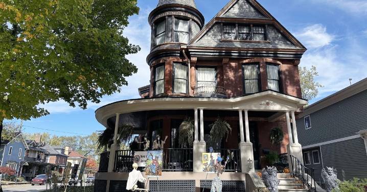 West Central Halloween decoration incorporates local artists' work
