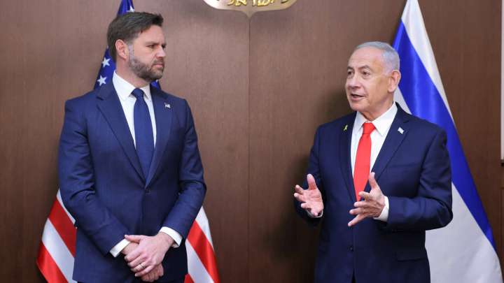Durante Visita a Israel, J.D. Vance Dice Que Desarmar a Hamás Será Una Tarea Muy Difícil