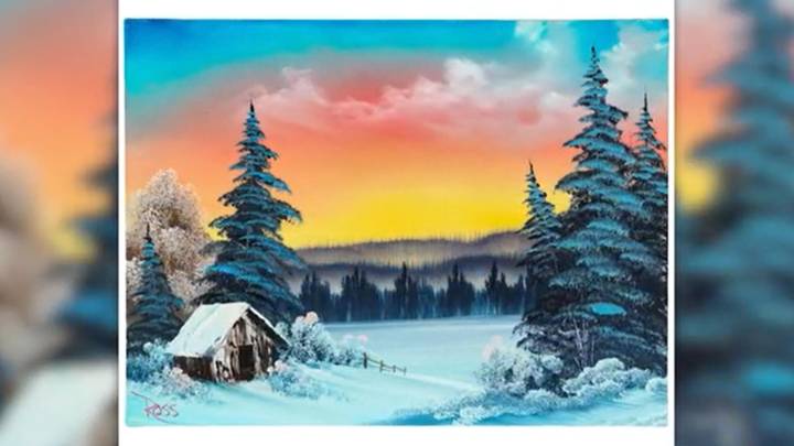 Bob Ross paintings to be auctioned to support public television
