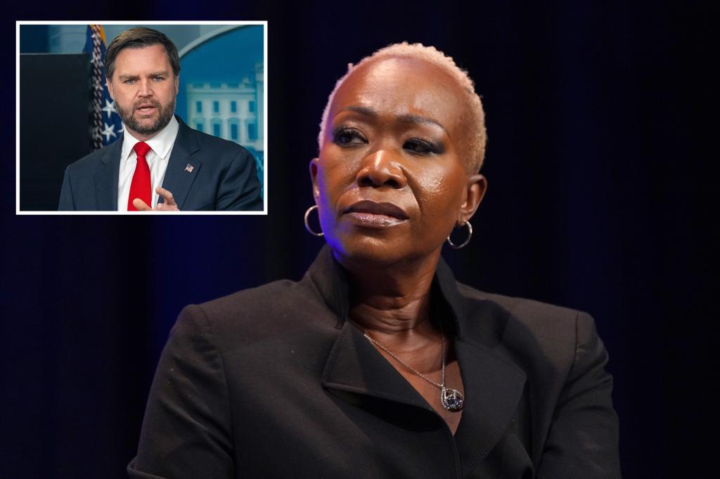 Joy Reid rants against JD Vance over advice to be grateful to US