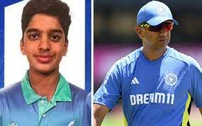 Rahul Dravid's son, Anvay set to lead Karnataka in Vinoo Mankad Trophy