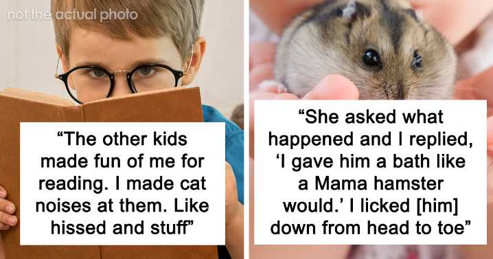 “I Made Cat Noises”: 86 Things People Did As Kids That Make Them Cringe To This Day
