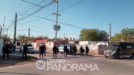 Allanamientos por drogas: importante despliegue policial en el barrio Sarmiento